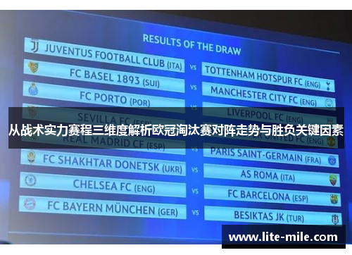 从战术实力赛程三维度解析欧冠淘汰赛对阵走势与胜负关键因素